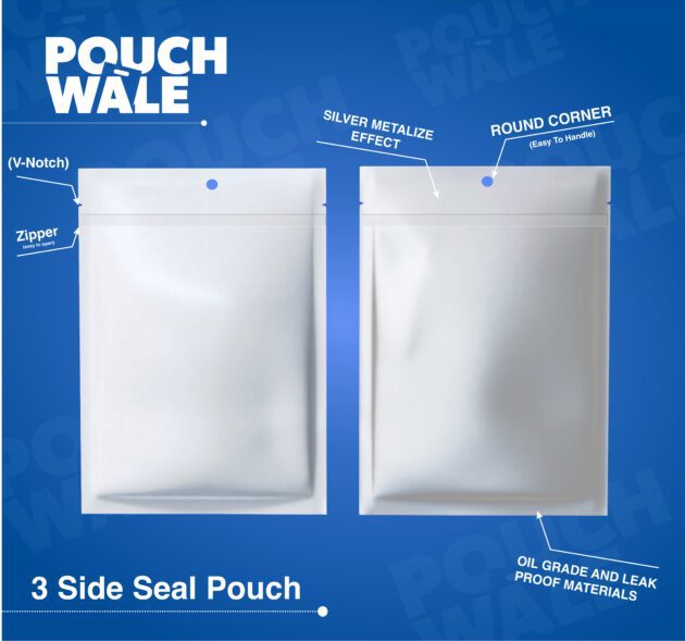Three Side Seal Pouch Pouchwale Three Side Seal Pouch Pouchwale